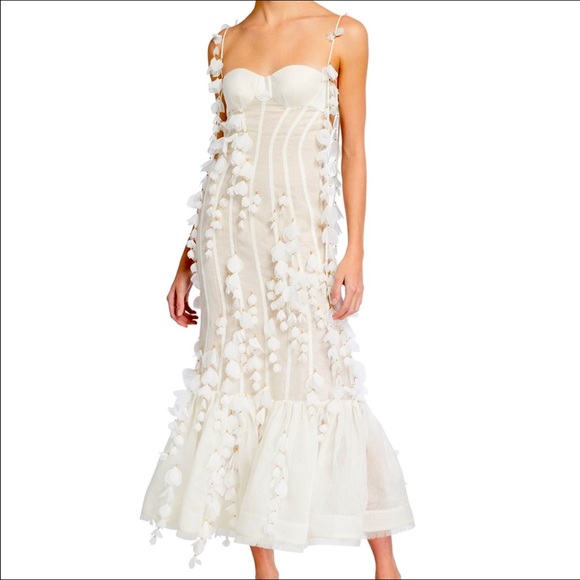 Nwt Botanica Sleeveless Petal Gown 